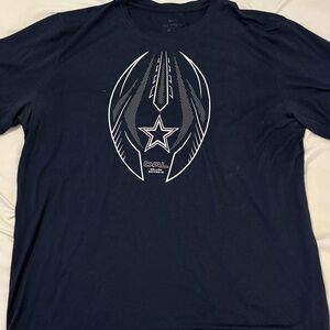 Nike Men's Navy Blue Dallas Cowboys Tee